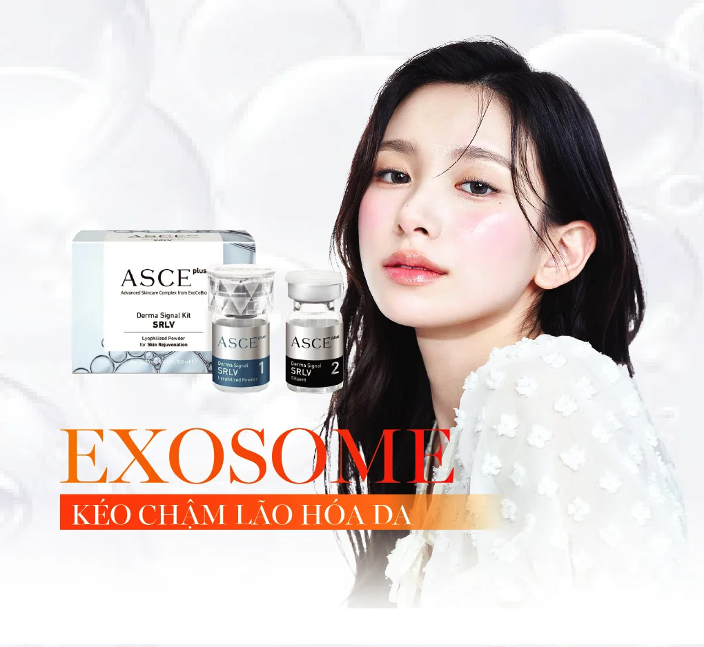 Tiêm trẻ hóa tái tạo da Exosome