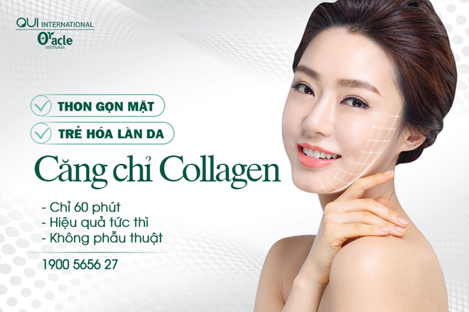 Trẻ đẹp tức thì với căng chỉ collagen tại Oracle - 1