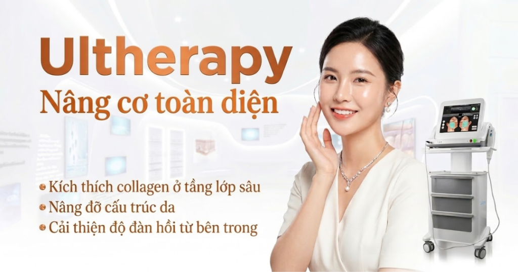 da chảy xệ ultherapy
