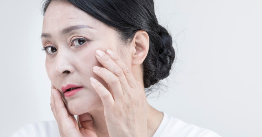 da chảy xệ sau tuổi 30