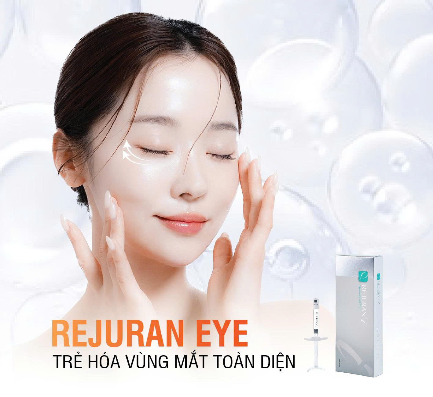 Tiêm Meso trẻ hóa vùng mắt Rejuran Eye
