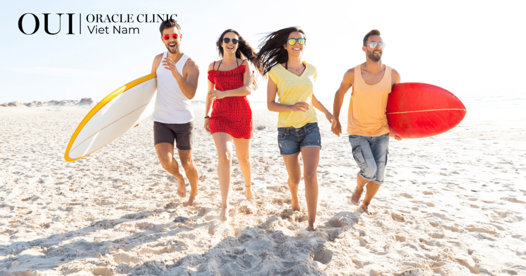 chống lão hóa mùa hè