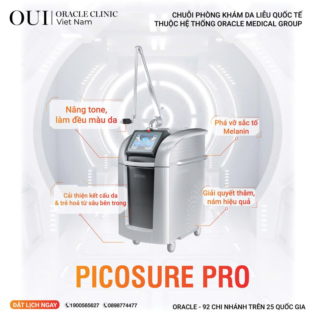 da bị sạm đen do nắng có hồi lại không laser toning picosure pro