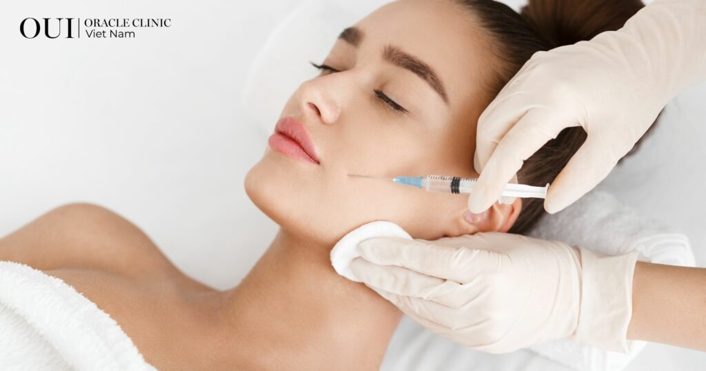 Da lão hóa do ánh nắng tiêm Meso