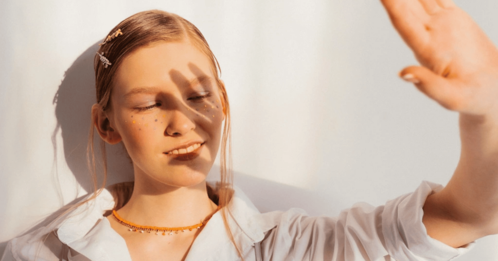 da mất đàn hồi tiếp xúc với tia UV