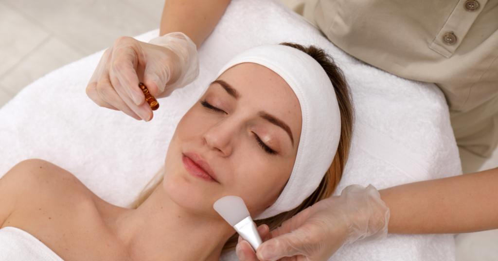 liệu trình chăm sóc da chuyên sâu tẩy tế bào chết