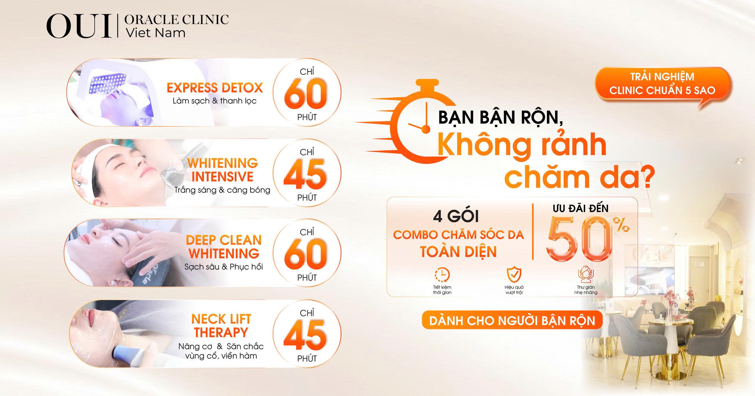 combo chăm sóc da toàn diện