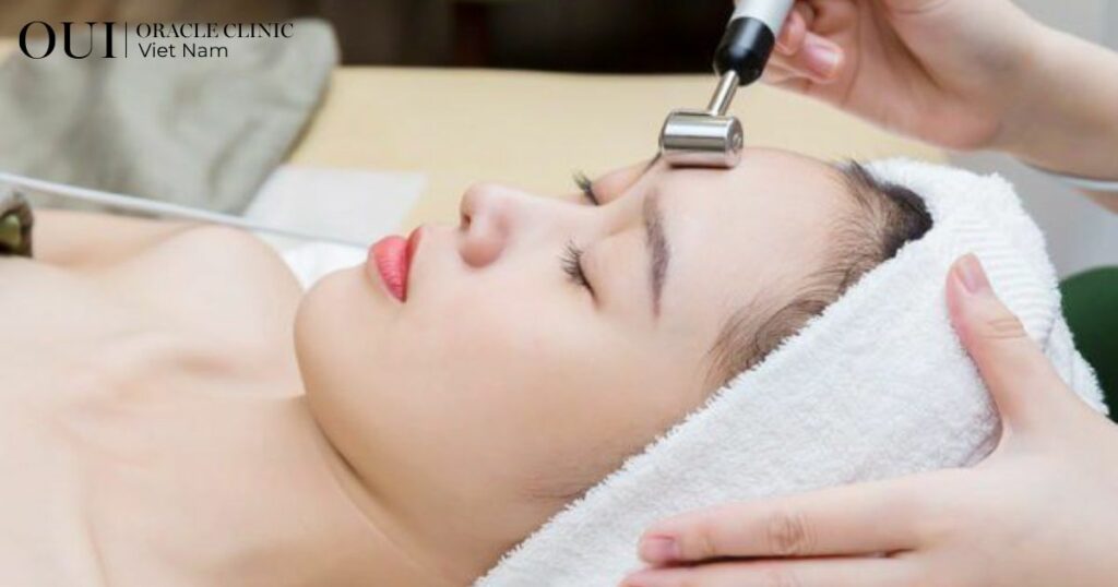 Da mất nước màu hè điện di C