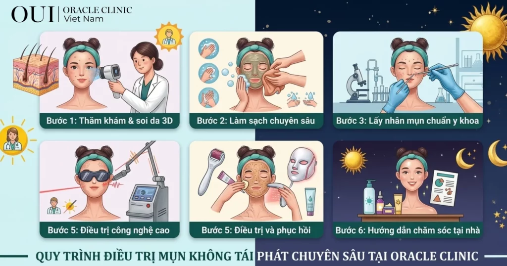 điều trị mụn không tái phát