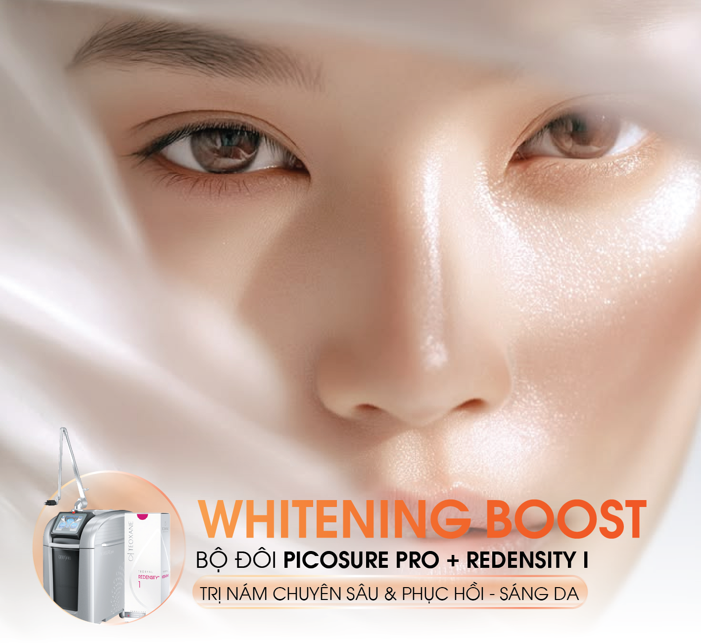 Whitening Boost - Giảm nám & da sáng khỏe