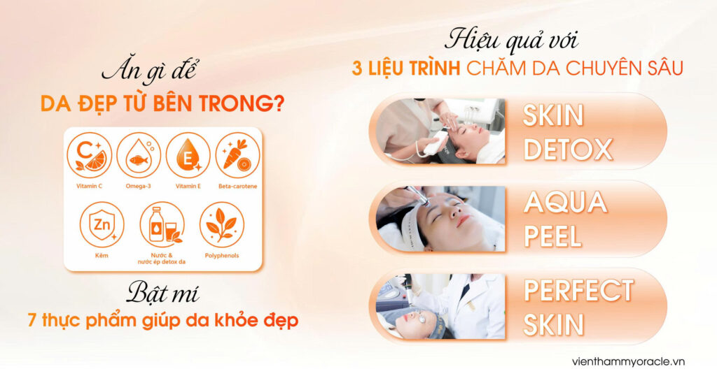 ăn gì để đẹp từ bên trong