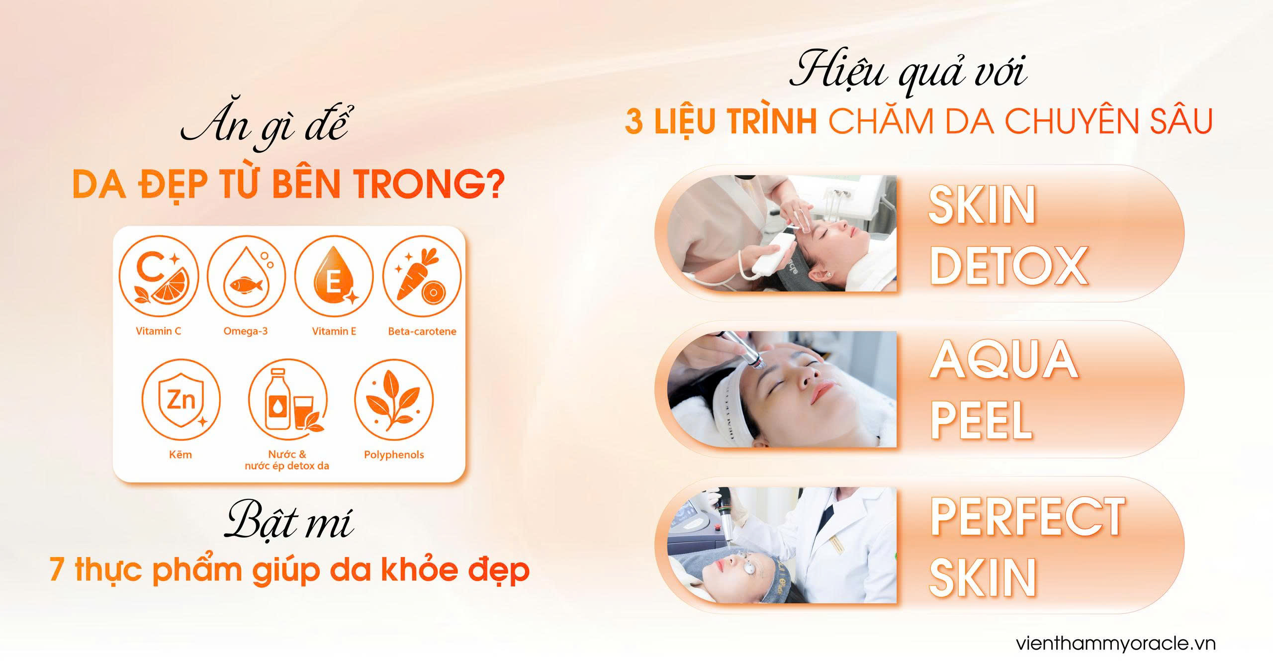 ăn gì để đẹp từ bên trong