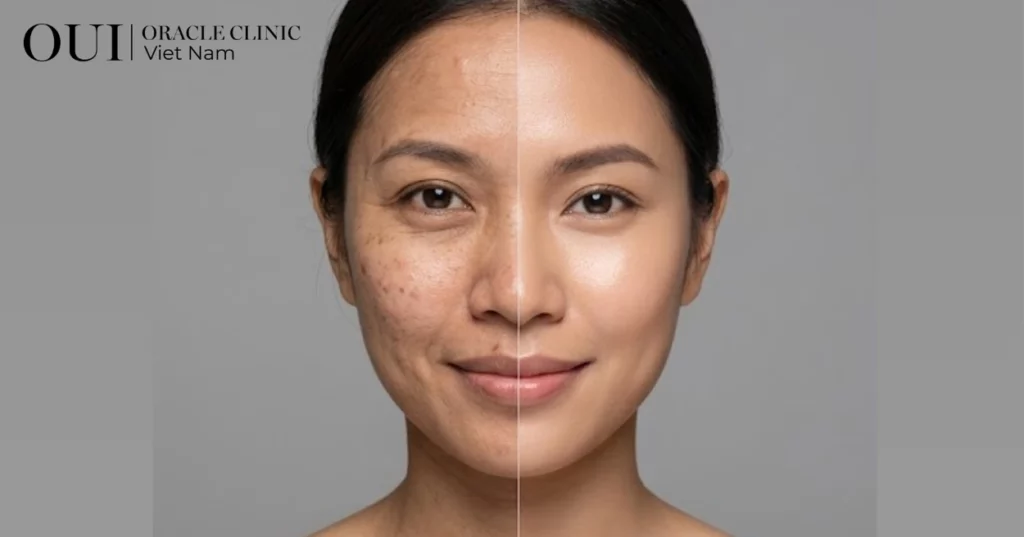 cách hết rãnh cười sâu