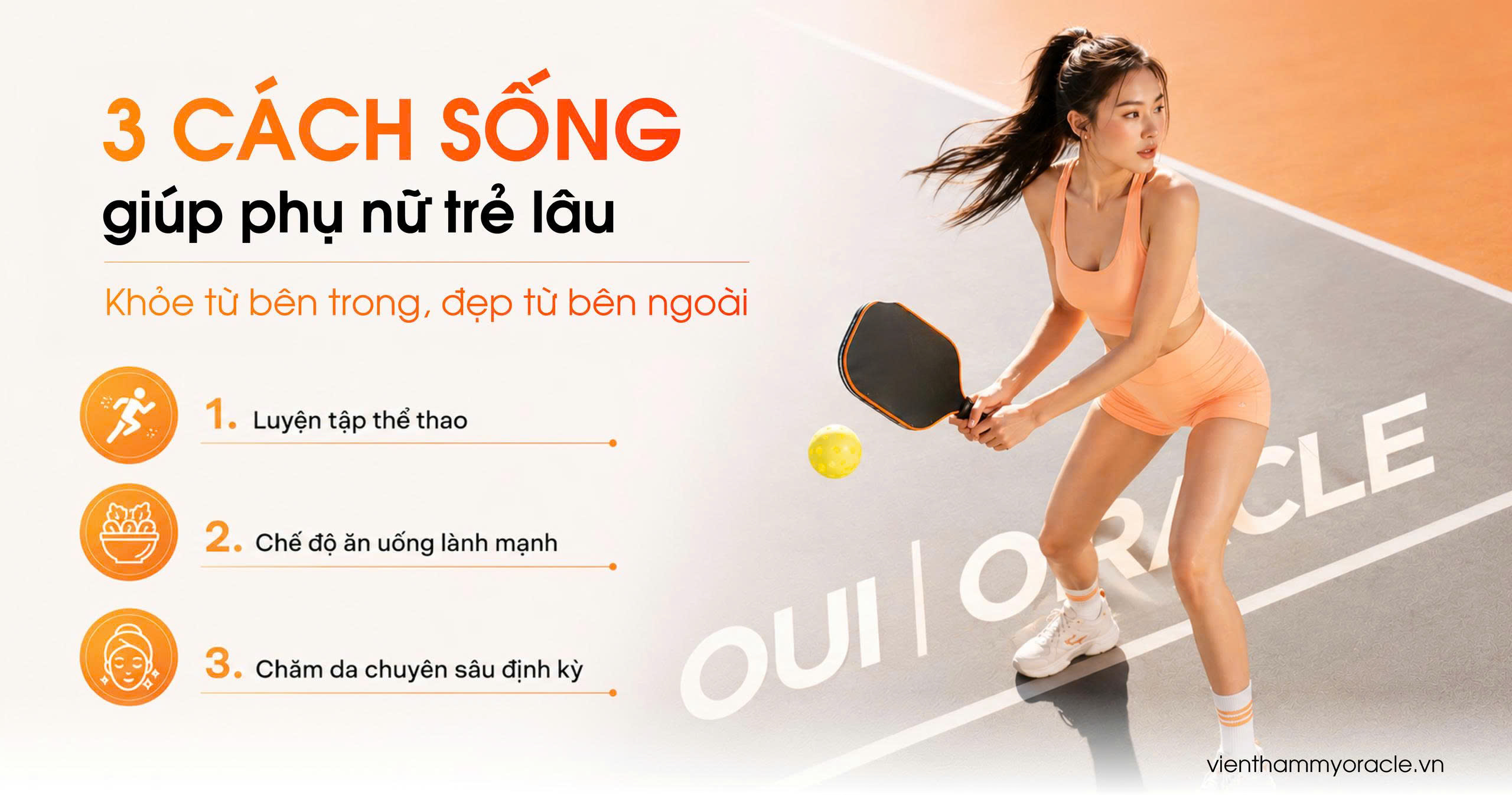 cách sống giúp phụ nữ trẻ lâu