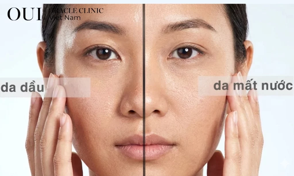 da bị khô khi ngồi điều hòa