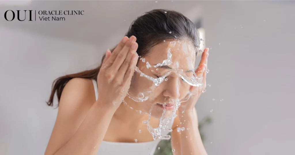 da căng bóng khác da dầu