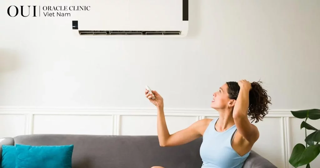 da đổ dầu nhiều nhưng vẫn khô