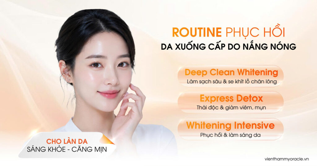 da xuống cấp do nắng nóng
