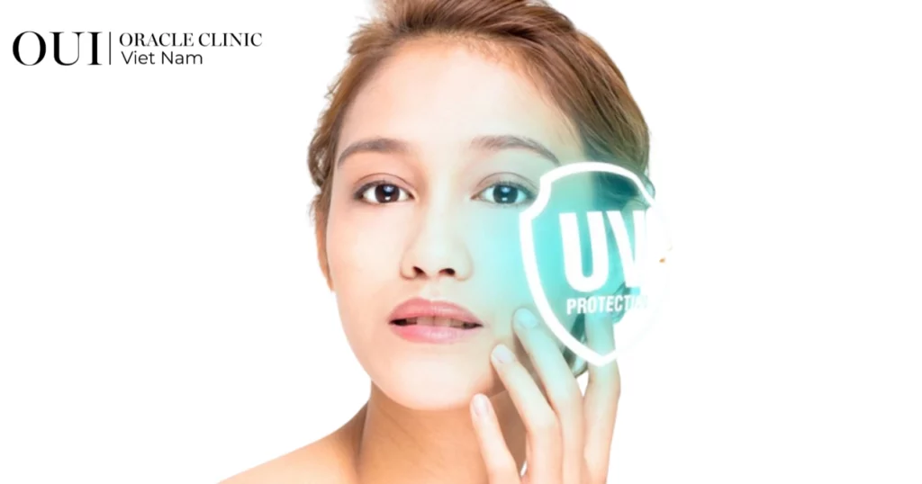 da xuống cấp do nắng nóng