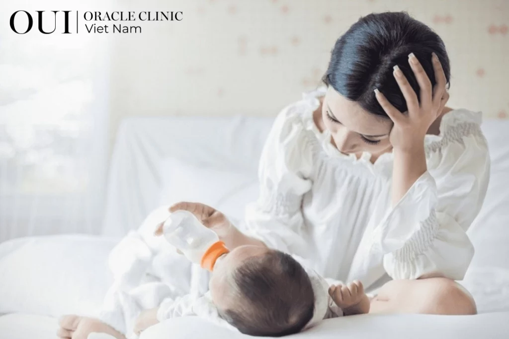 nám sau sinh bao lâu mới hết