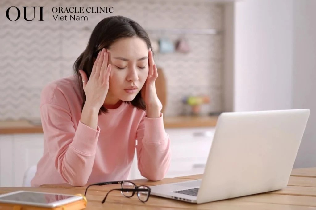 phụ nữ sau 30 xuống sắc nhanh