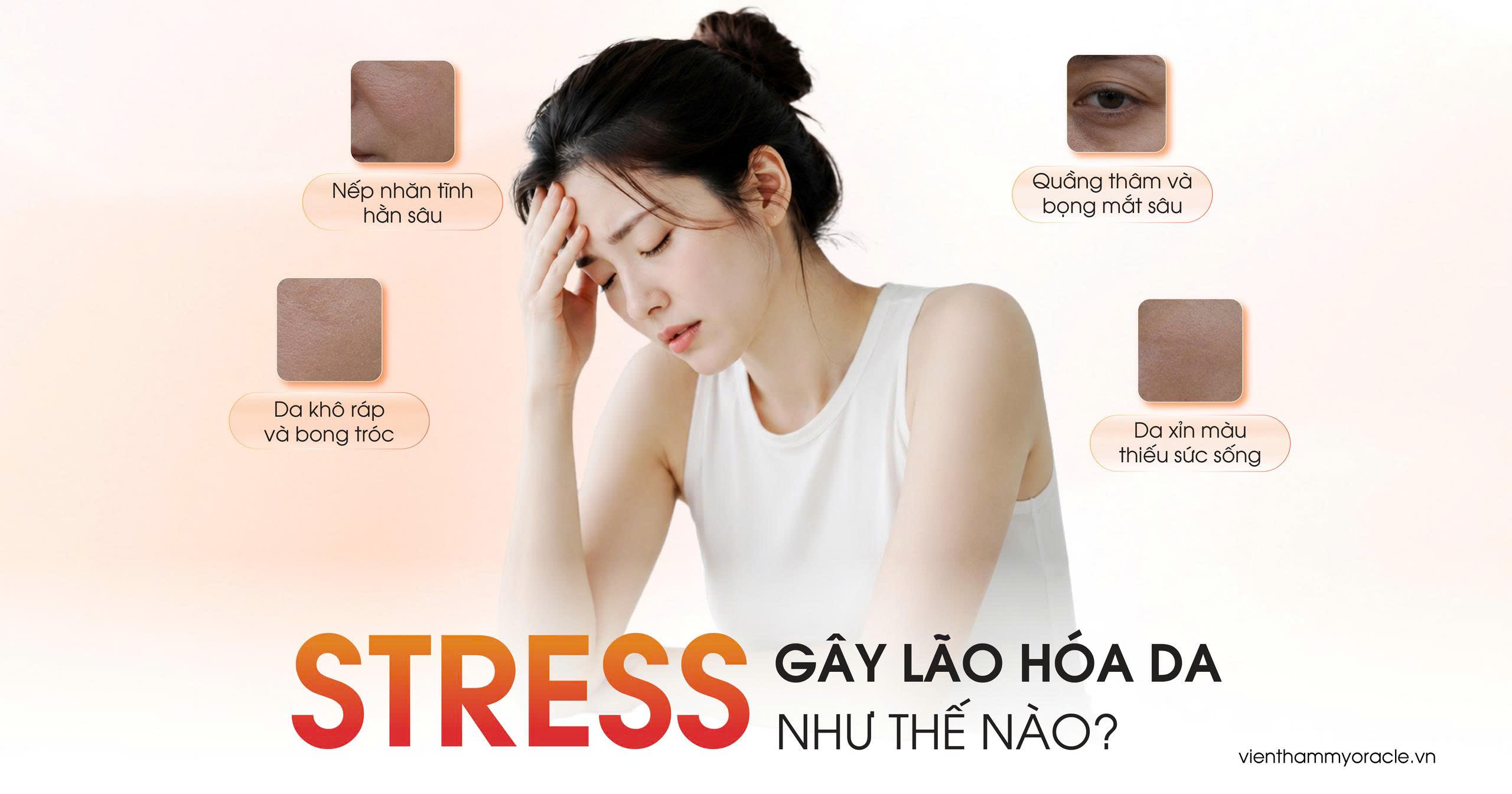 stress gây lão hóa