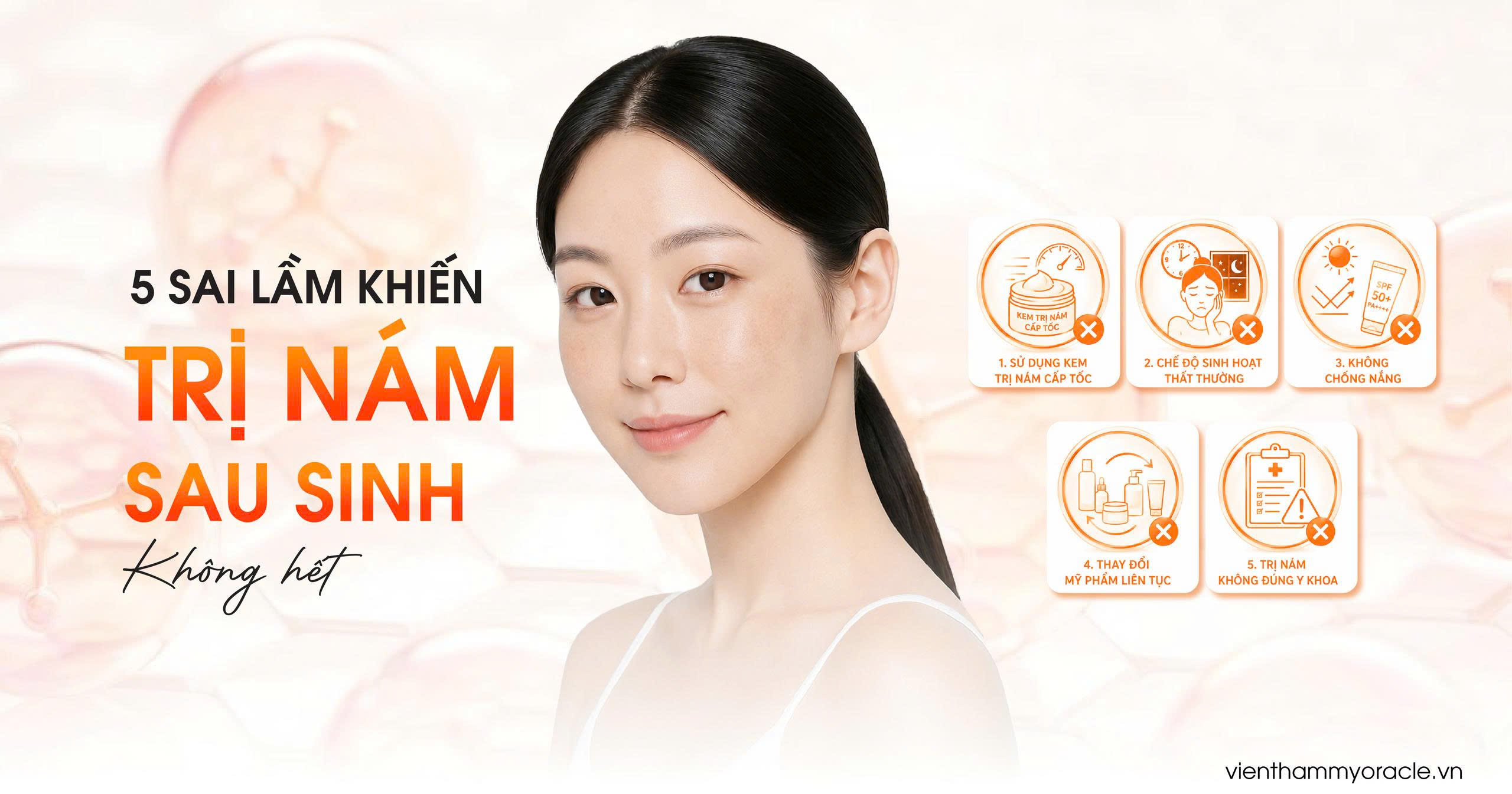 trị nám sau sinh