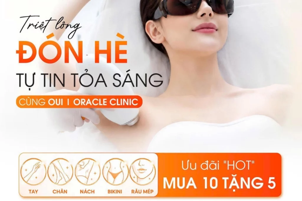 triệt lông chuẩn y khoa