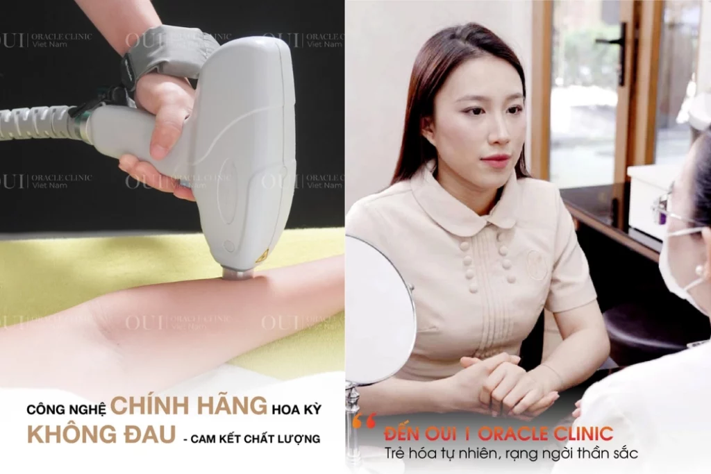 triệt lông chuẩn y khoa