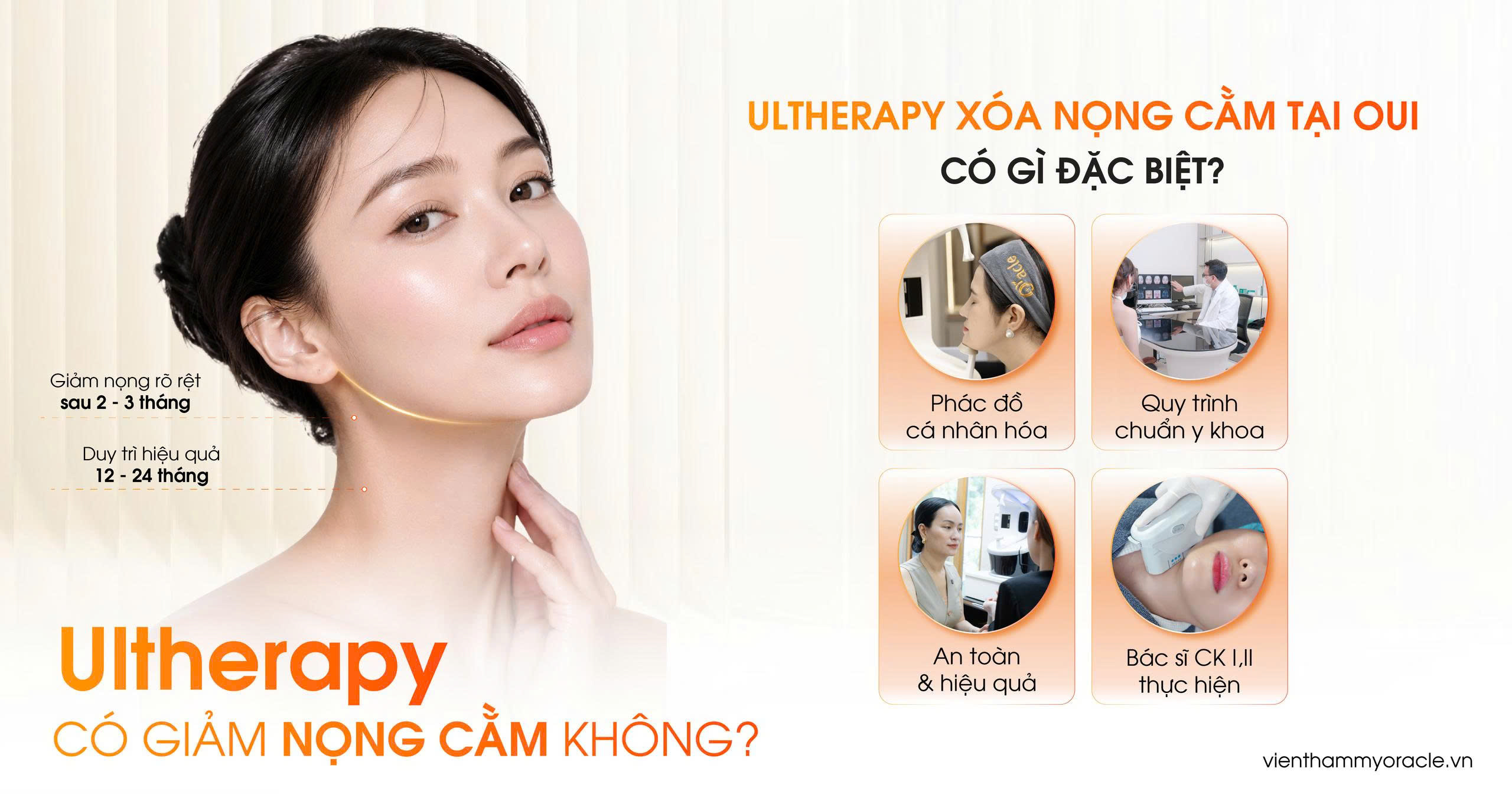 ultherapy có giảm nọng cằm