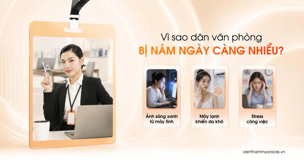 dân văn phòng bị nám