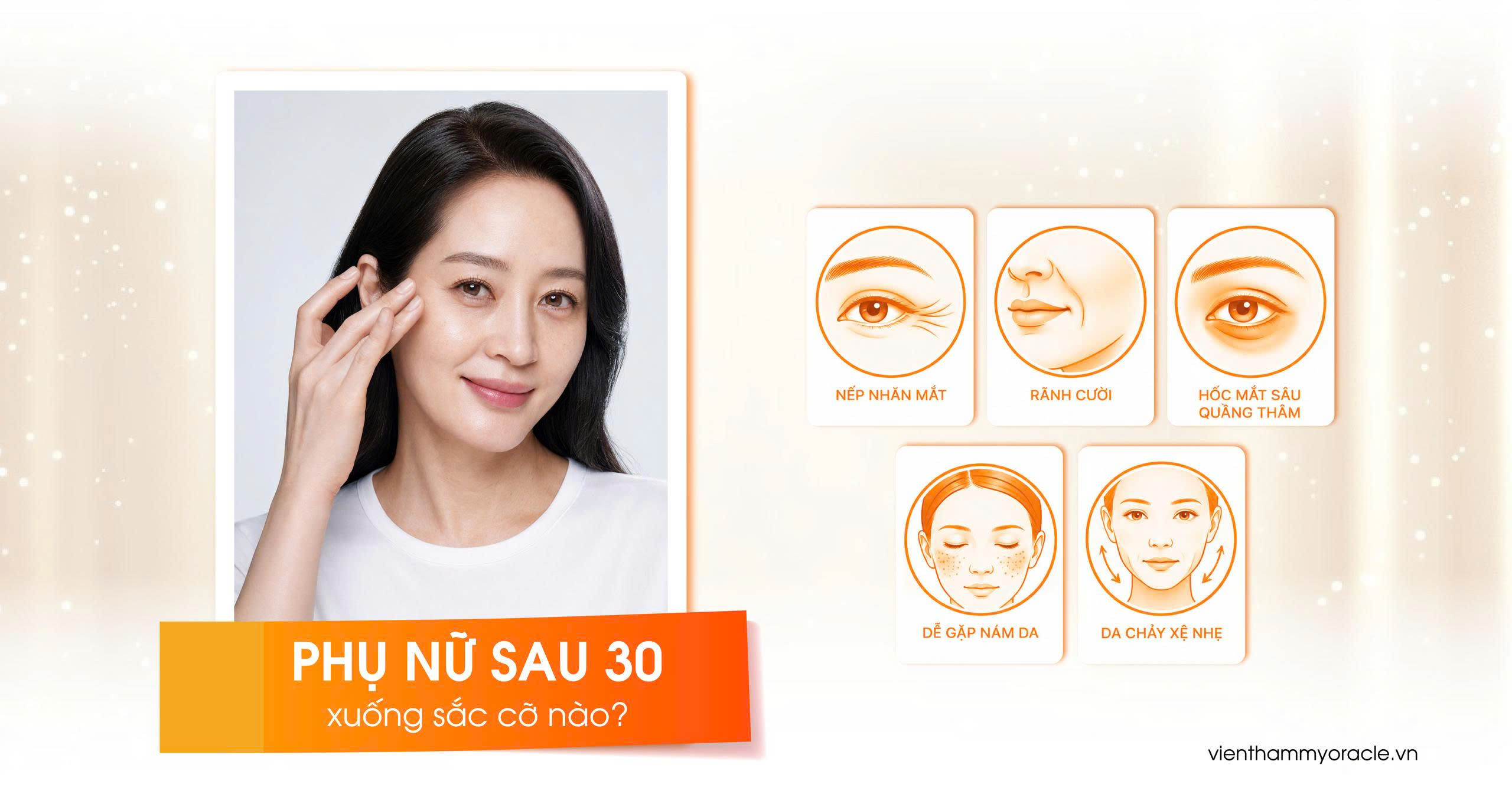 phụ nữ sau 30 xuống sắc nhanh